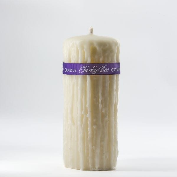 #10 - Signature Drip Pillar - Ivory