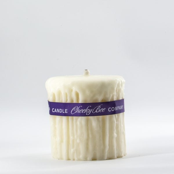 #14 - Signature Drip Pillar - Ivory