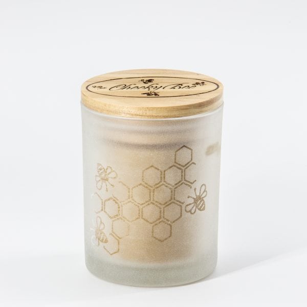 Frosted Bee Glassware
