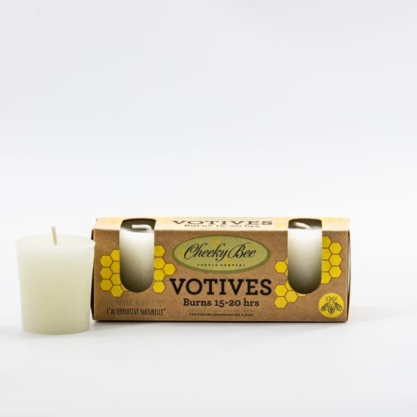 3-Pack Votives - Ivory