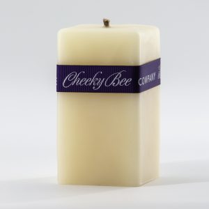 #62 - Square Smooth Pillar - Ivory