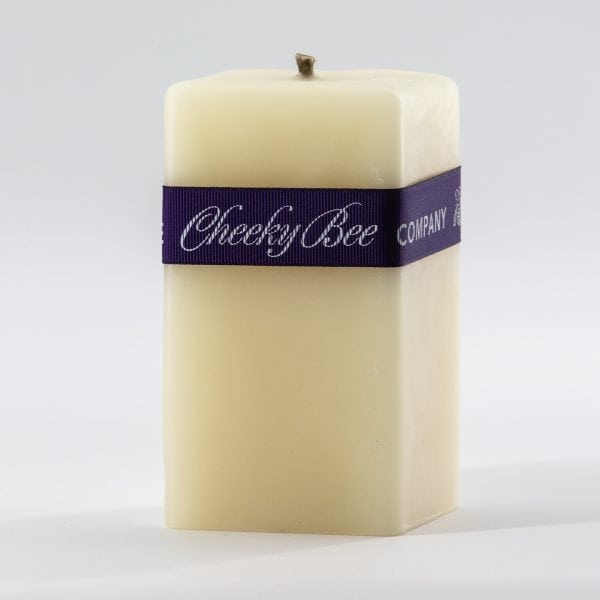 #62 - Square Smooth Pillar - Ivory