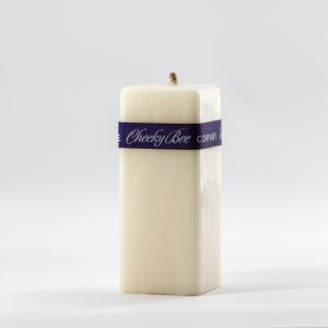 #63 - Square Smooth Pillar - Ivory