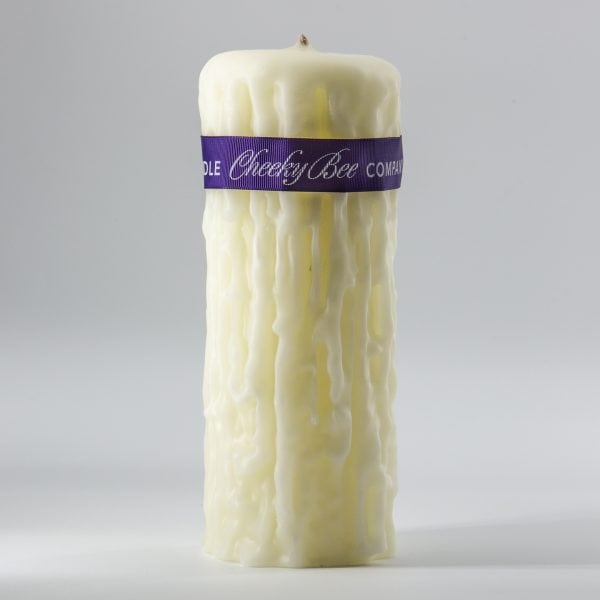 #07 - Signature Drip Pillar - Ivory