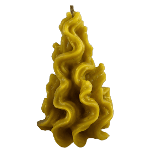 Flame Candle - Gold Large