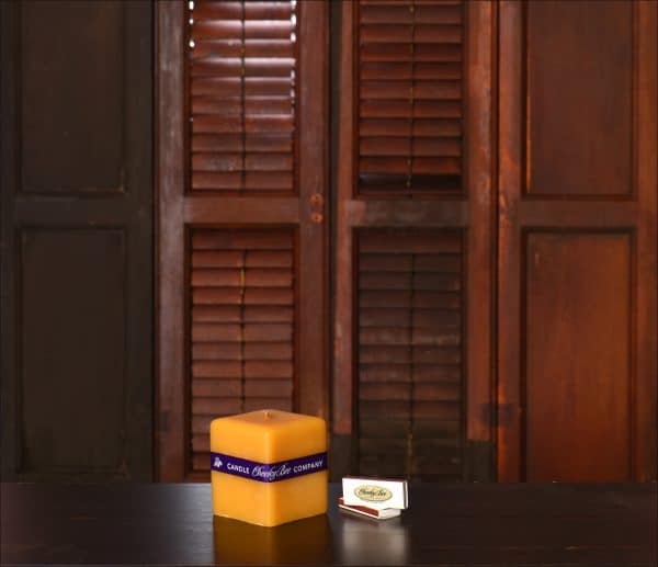 #61 - Square Smooth Pillar - Gold - Image 2