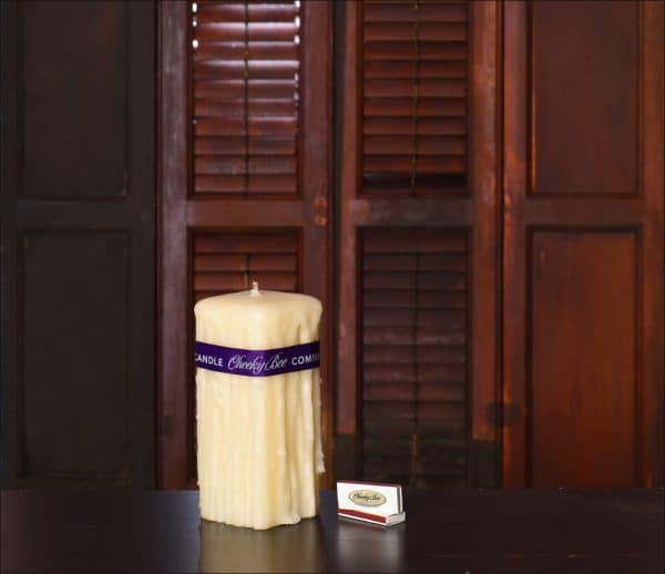 #67 - Square Drip Pillar - Ivory - Image 2
