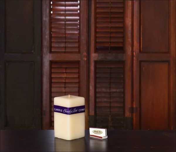 #62 - Square Smooth Pillar - Ivory - Image 2