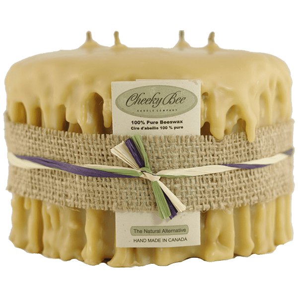 #MW01 - Multi (3) Wick Drip Pillar - Gold