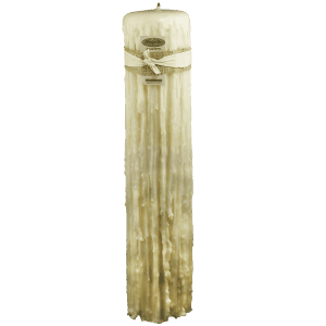 #19 - Signature Drip Pillar - Ivory