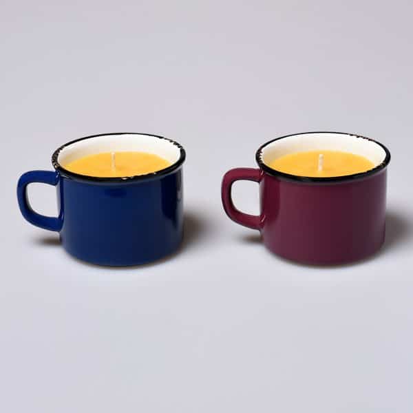 Tinware Beeswax Candles - Promo Colours