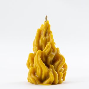 Flame Candle - Gold Small