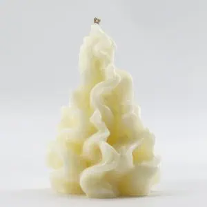 Flame Candle - Ivory Large