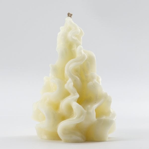 Flame Candle - Ivory Large