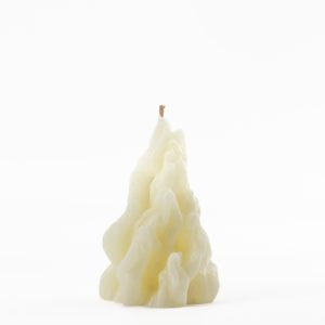 Flame Candle - Ivory Small