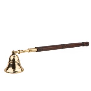 Wood & Brass Snuffer