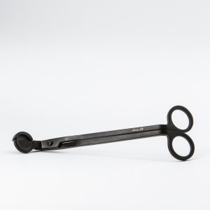 Branded Wick Trimming Scissors - Black