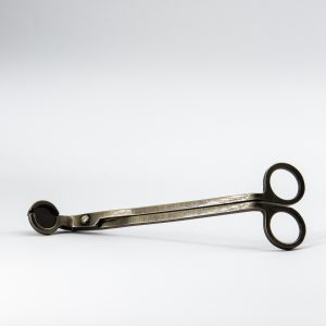 Branded Wick Trimming Scissors - Bronze