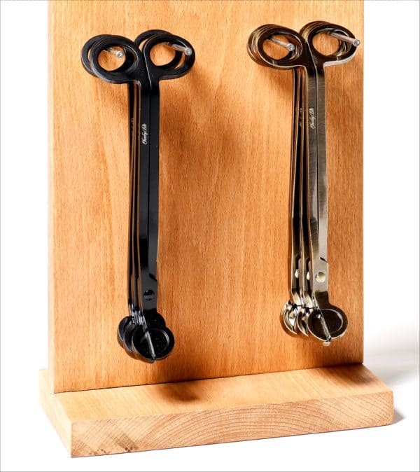 Branded Wick Trimming Scissors - Black - Image 2