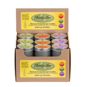 Essential Oil Aromatherapy Tins Display