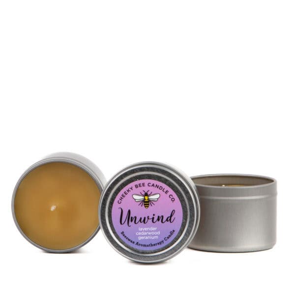 Essential Oil Aromatherapy Tin - Unwind - Image 2